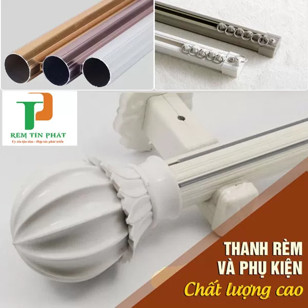 Rèm vải 2 lớp đẹp màu ghi giá rẻ cho phòng khách chung cư