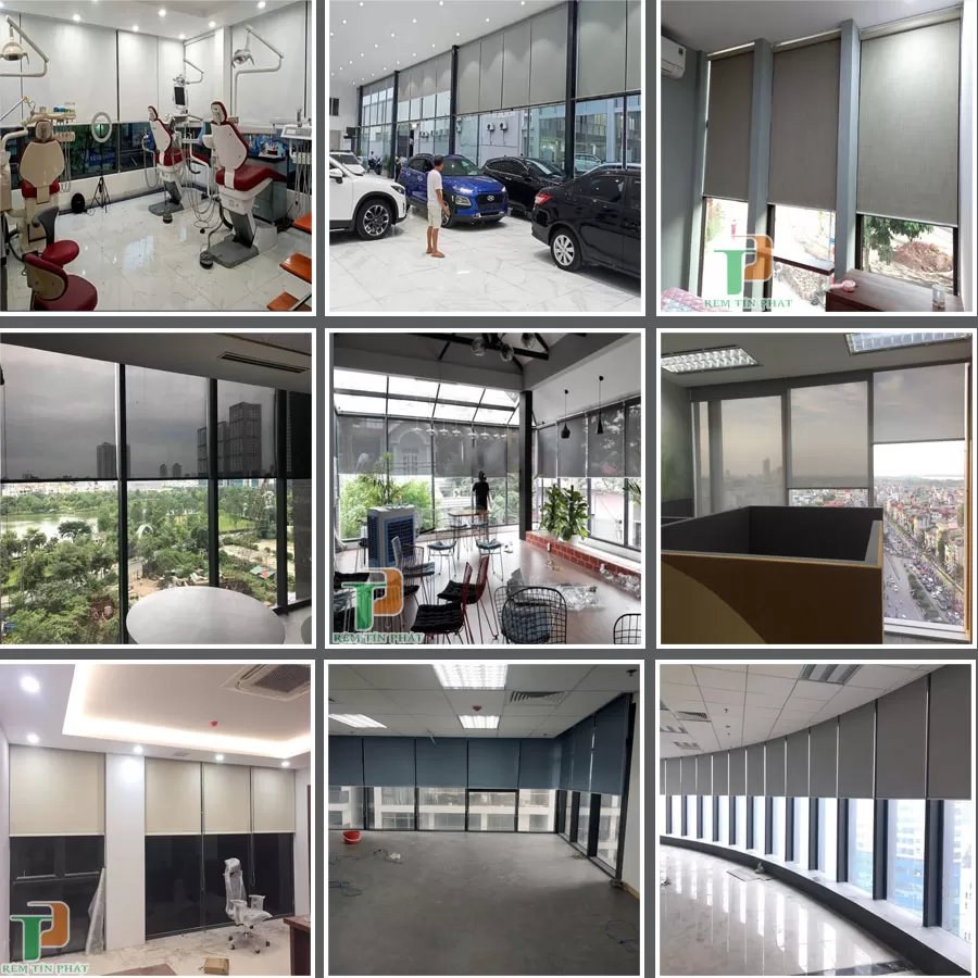 Rèm cuốn văn phòng giá rẻ hãng Fivestar mã RCW016