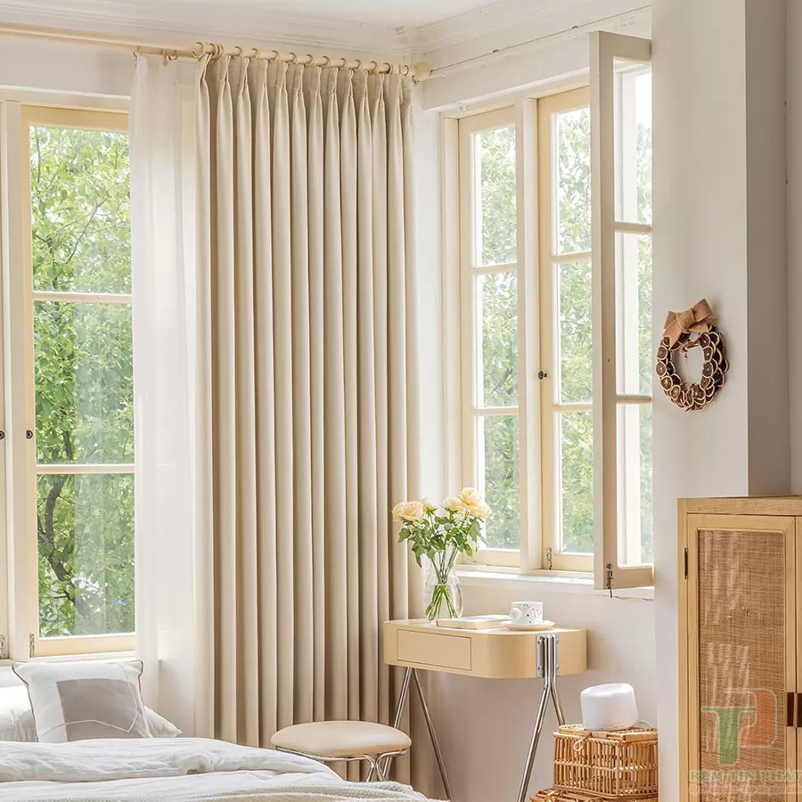 Rèm vải đẹp cản nắng tốt TP47