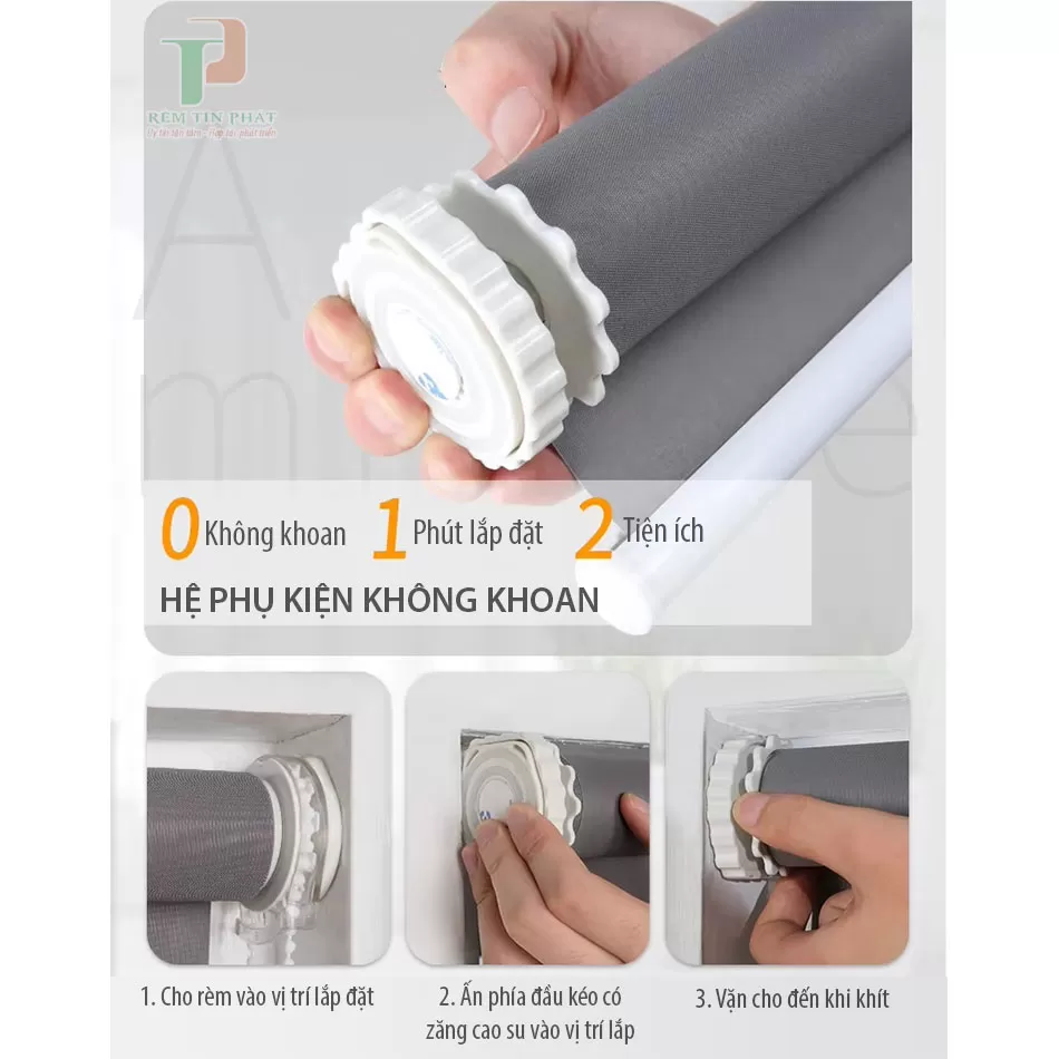 Rèm cuốn văn phòng giá rẻ mã RVP03