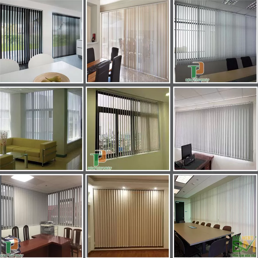 Rèm lá dọc văn phòng giá rẻ FTP24